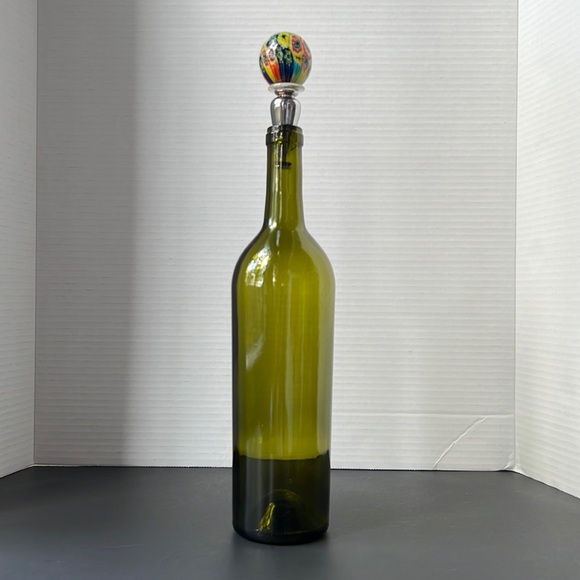 A.Dal Borgo Murano Glass Wine Stopper #453 - Picture 3 of 7